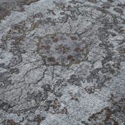 Handmade unique anatolian 1980s 164 cm x 286 cm grey carpet