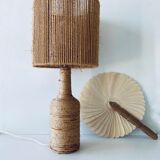 Bohemian lamp in rope