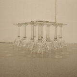 10 Old Art Deco Stemware – Cut Pattern