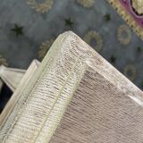 Flat desk with solid oak Henri II aero gummed