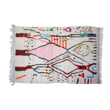 Tapis berbère coloré fait main 235 x 130cm