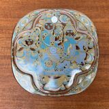 Limited edition German vintage Christmas wall plate by Bjørn Wiinblad for Rosenthal, 1978