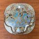 Limited edition German vintage Christmas wall plate by Bjørn Wiinblad for Rosenthal, 1978
