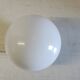Art Deco ceiling light or wall sconce with opaline globe, diameter 15 cm - mid 20th century.