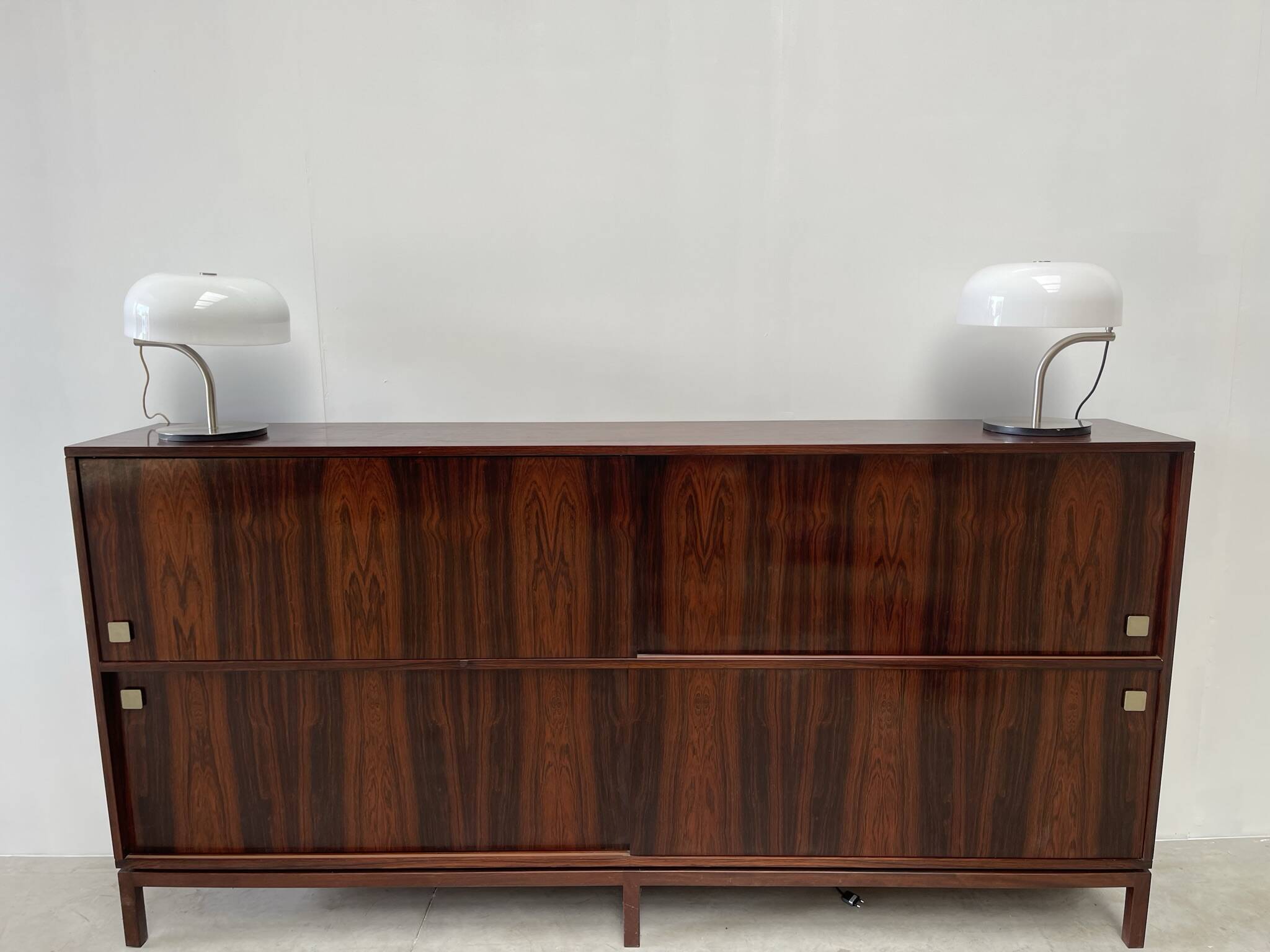 Pair of table lamps by Giotto Stoppino for Valenti, 1980s