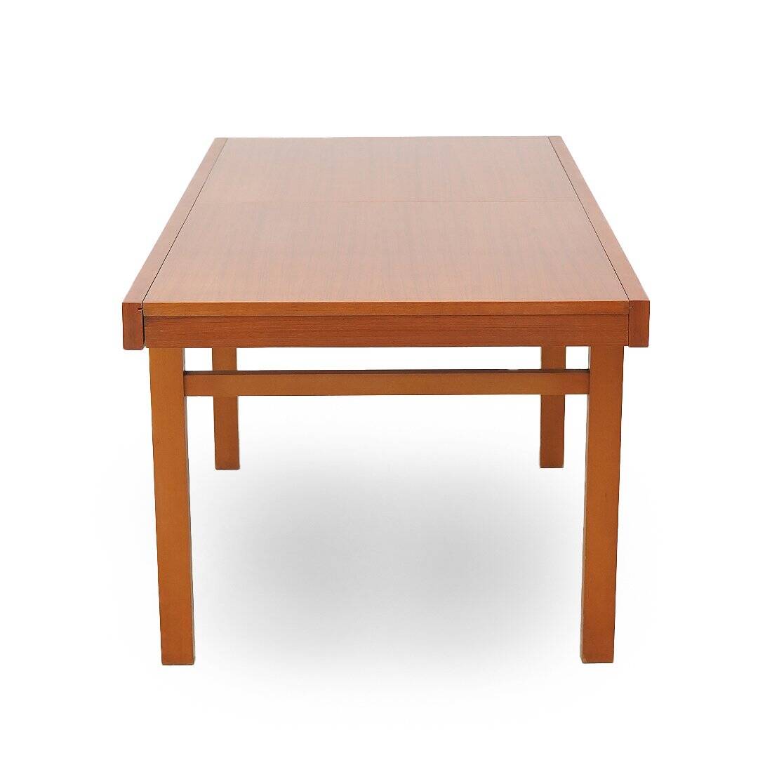 Rectangular dining table with extendable top, 1960s.