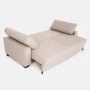 Sofa REJKIAVIK beige mélangé, design scandinave
