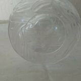 Crystal vase effect frost period art nouveau