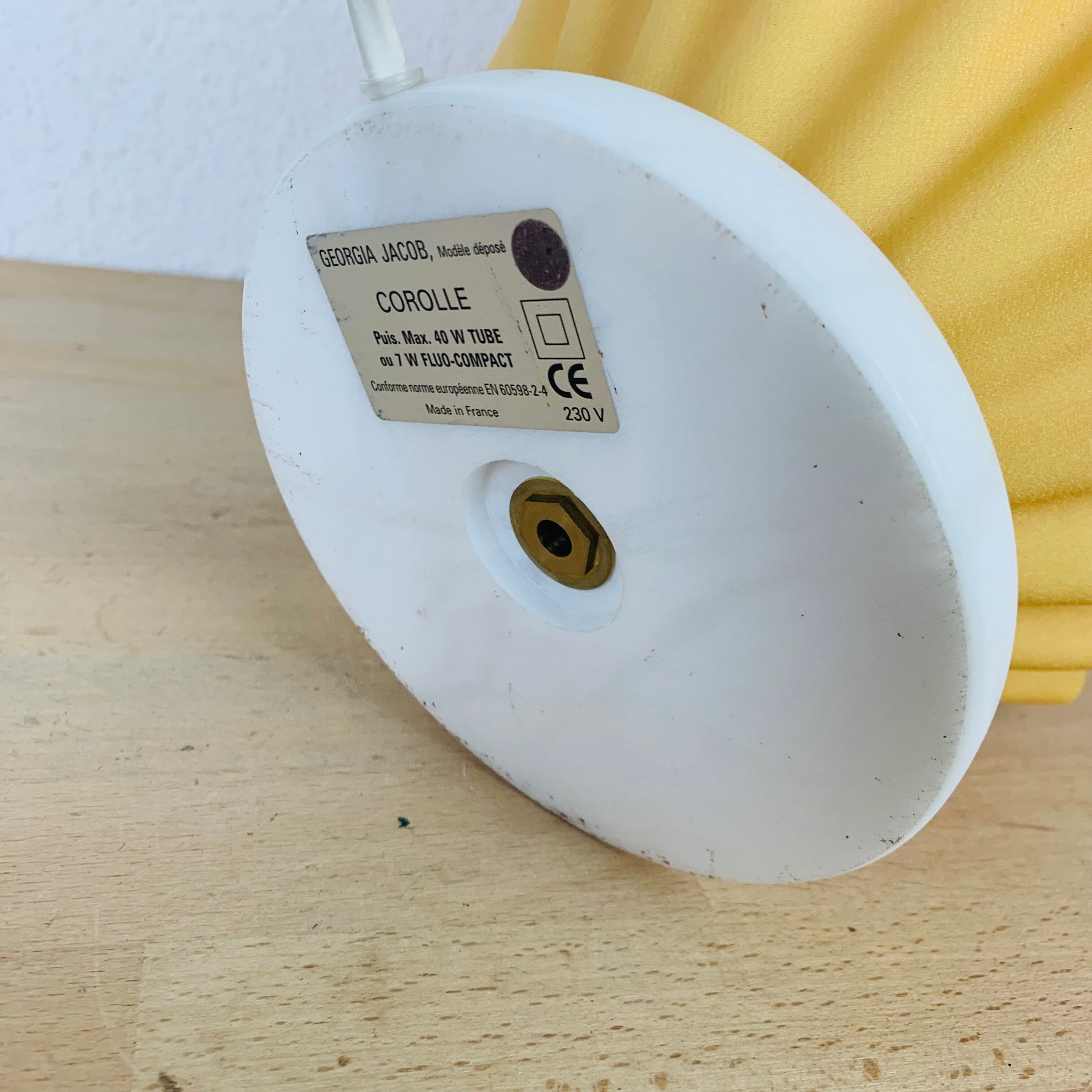 Draped lamp Georgia Jacob Corolla