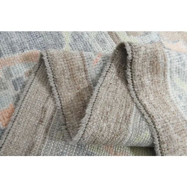 1970s Vintage Oushak Handmade Wool Brown Oversized Area Rug 314x392