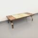 Vintage ceramic coffee table by Jean Gregorieff for Roche Bobois
