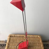 Red IKEA designer lamp from the 80s