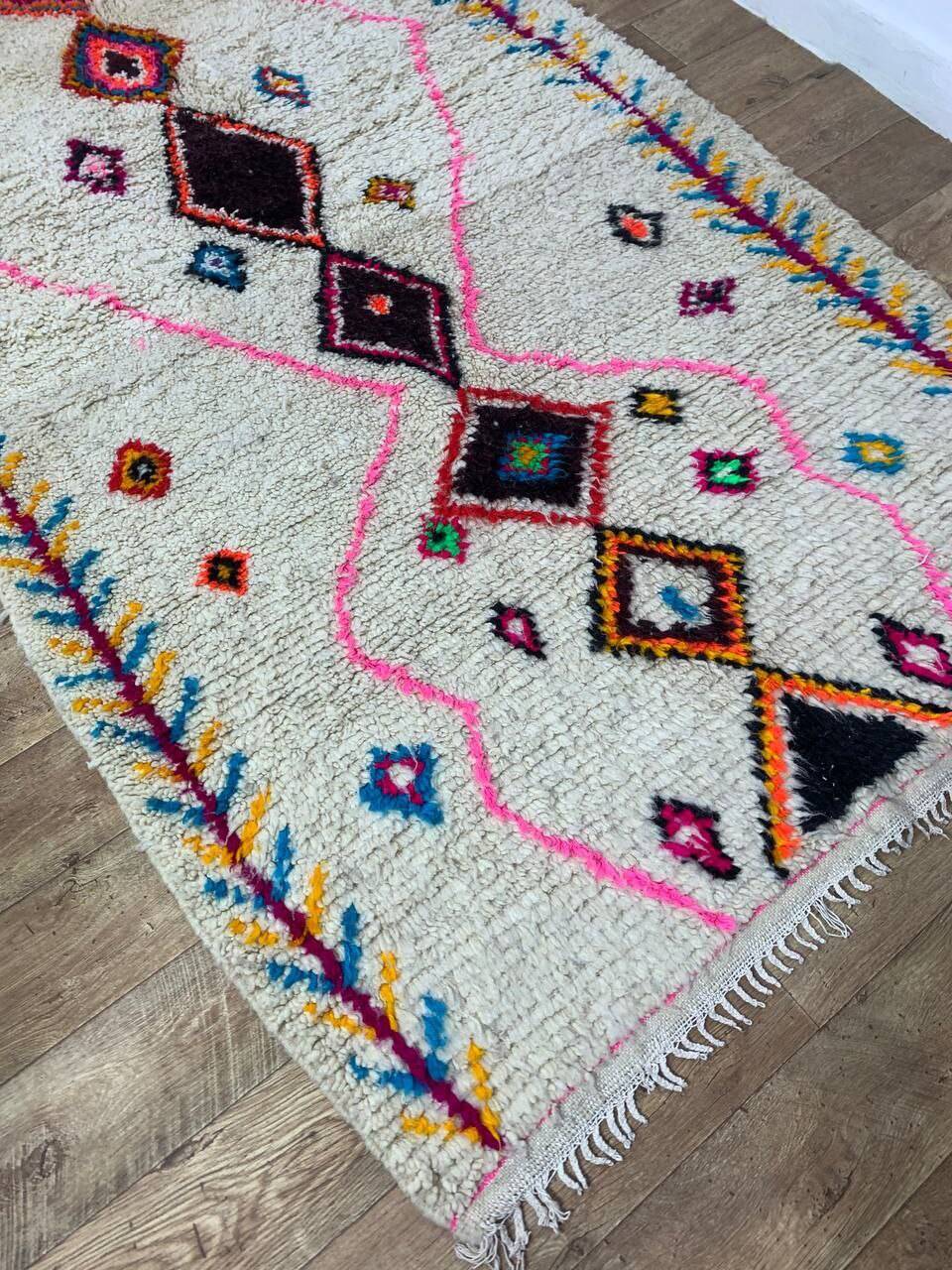 Handmade Moroccan Berber rug 240 x 147 cm