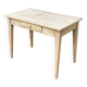 Renovated Parisian desk in solid wood with drawer