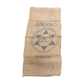 Ancient canvas bag