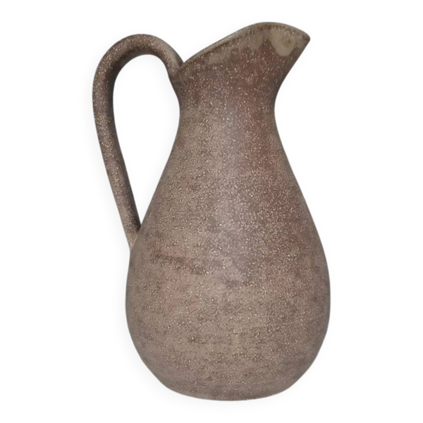 Pichet signé ACCOLAY - Cruche Carafe Vase en céramique d'Accolay