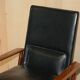 Executive office chair model 419 Arne Vodder for Sibast in hardwood and leather.