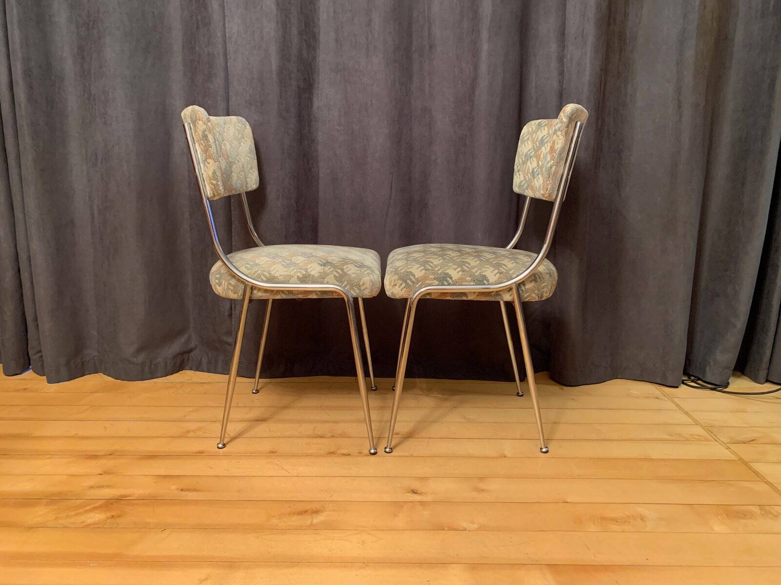 Set of vintage Italian chairs, 1950s