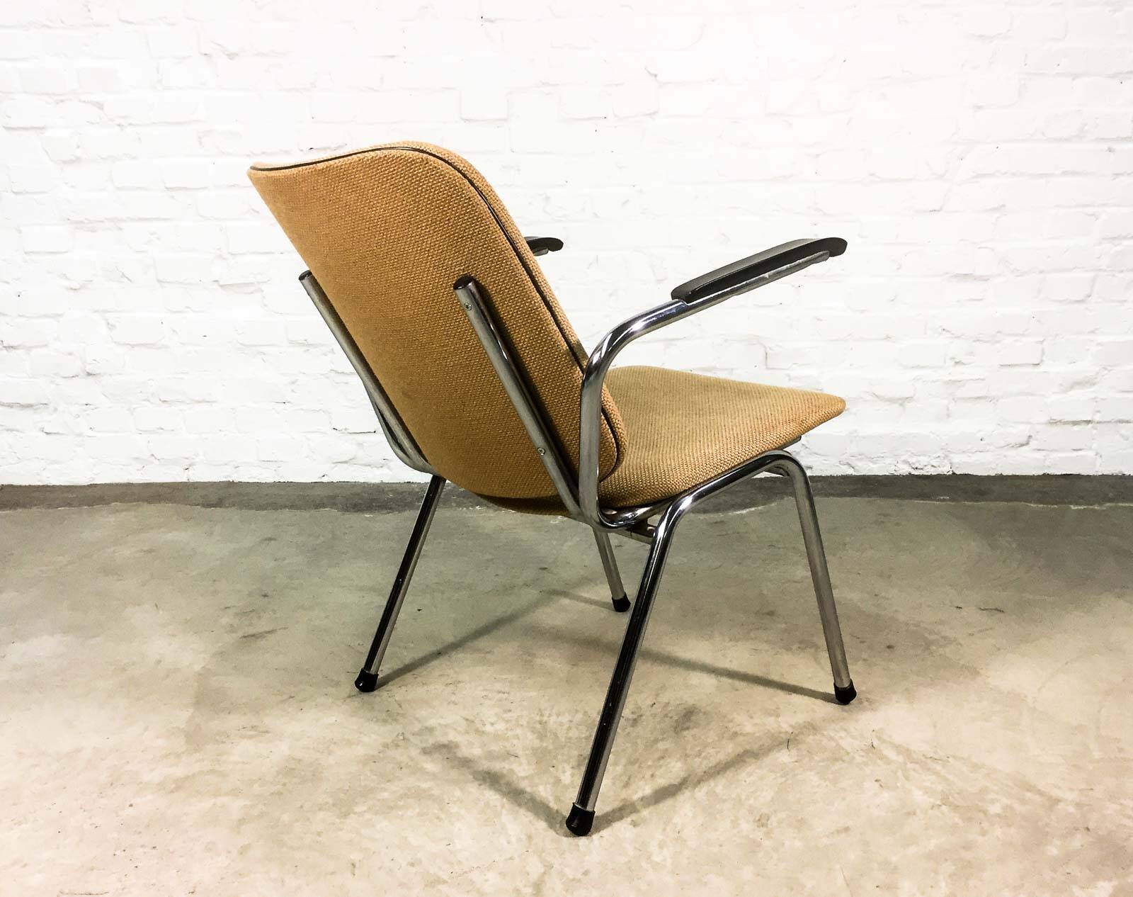 Gispen Dutch Design Lounge Chair by Martin de Wit, The Netherlands, 1960s.