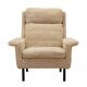 Fauteuil danois beige par Arne Vodder, années 1960
