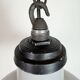Industrial Grey Enamel Factory Pendant Lamp, 1960s