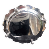 Victorian silver-plated biscuit tin