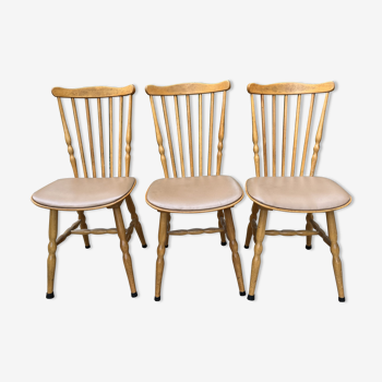 Ensemble de 3 chaises Baumann