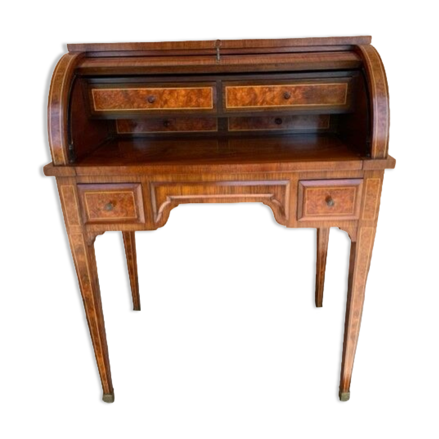 Bureau cylindre d'époque Louis Philippe
