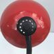 Lamp red metal of the years swivel Aluminor table 80 vintage