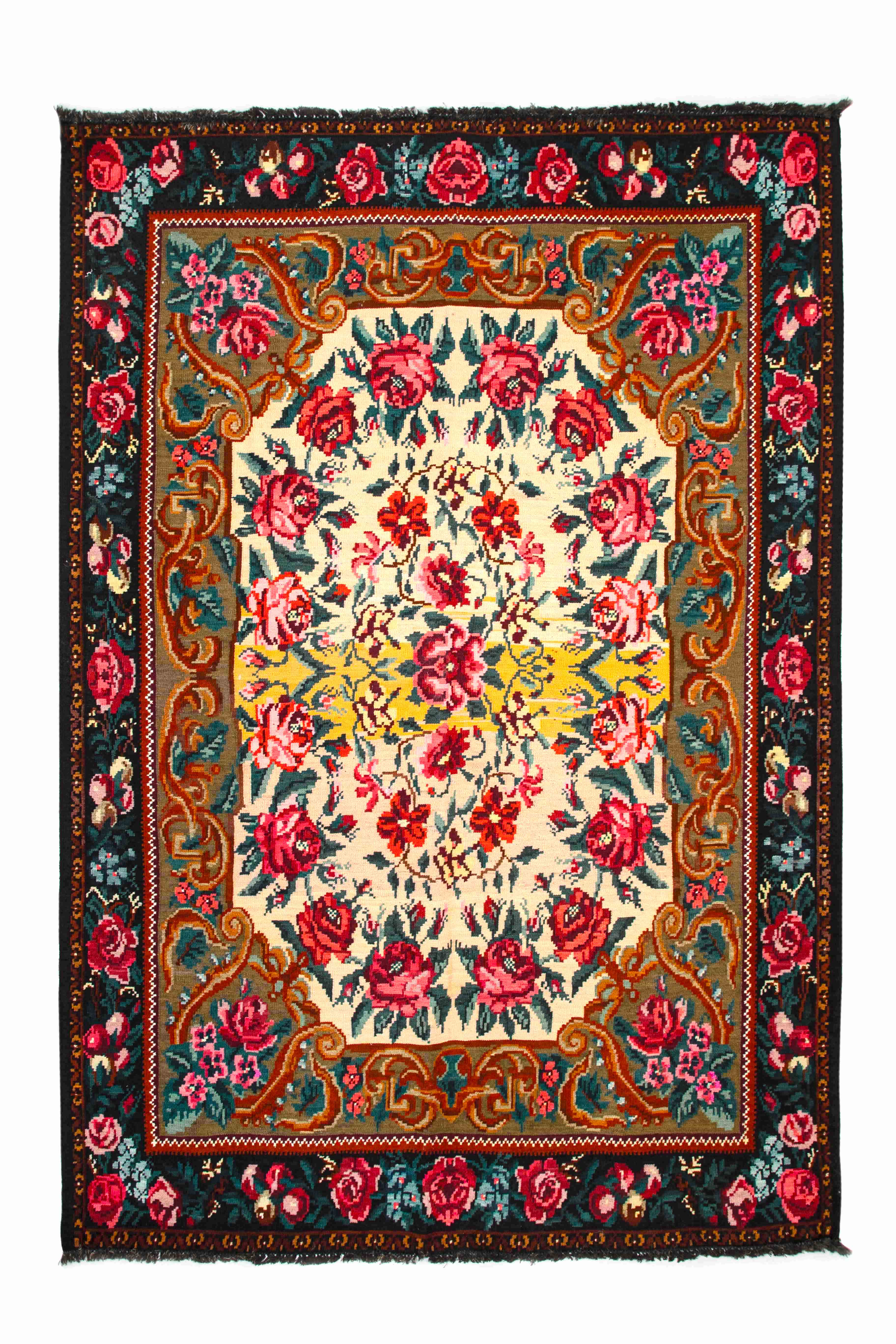 Vintage Moldovan kilim 293 x 202 cm