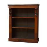 Bibliothèque ouverte en bois de rose du début de l'époque victorienne