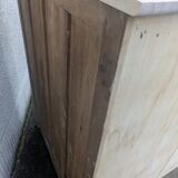 Buffet vintage en bois naturel