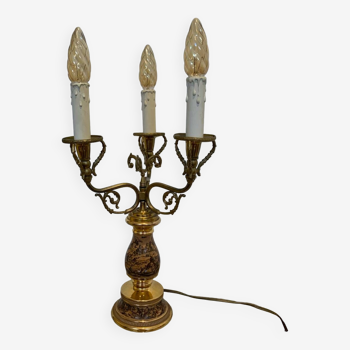 Vintage candelabra lamp 1950