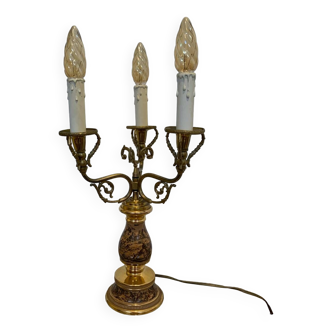 Vintage candelabra lamp 1950