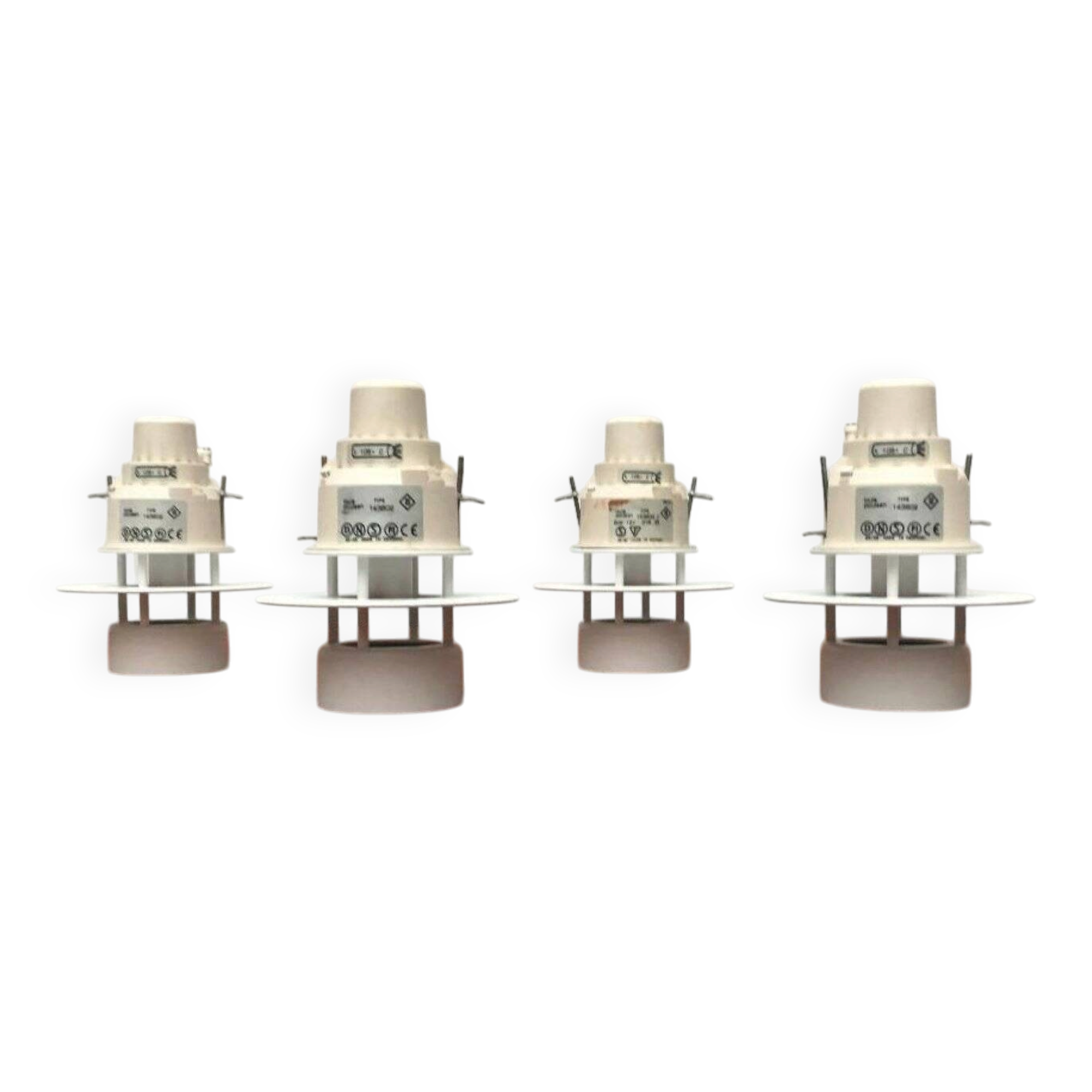Mid-Century Danish Albertslund Mini Ceiling Lamps by Jens Møller Jensen for Louis Poulsen, Set of 5