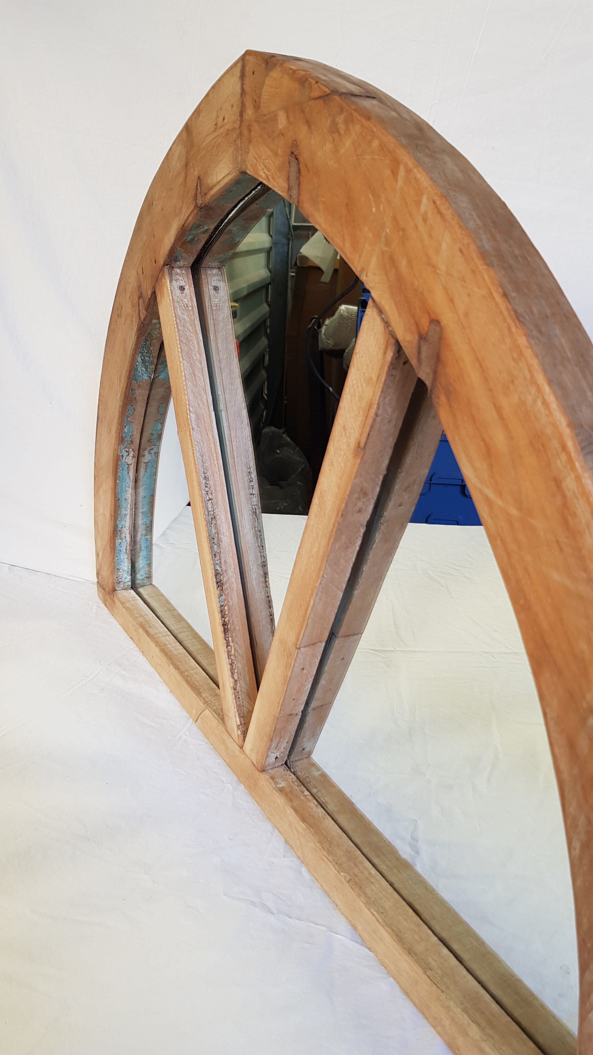 Mirror - teak window