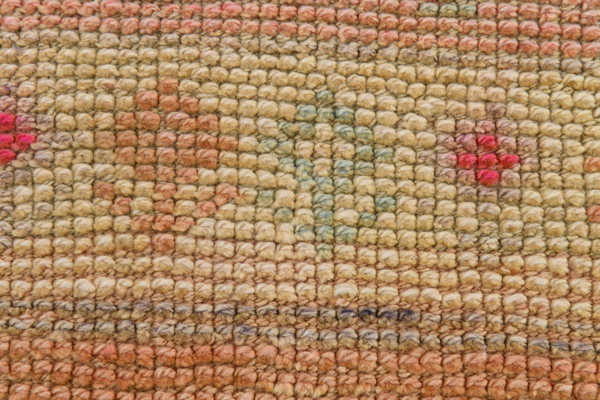 Oushak runner rug 77x386cm