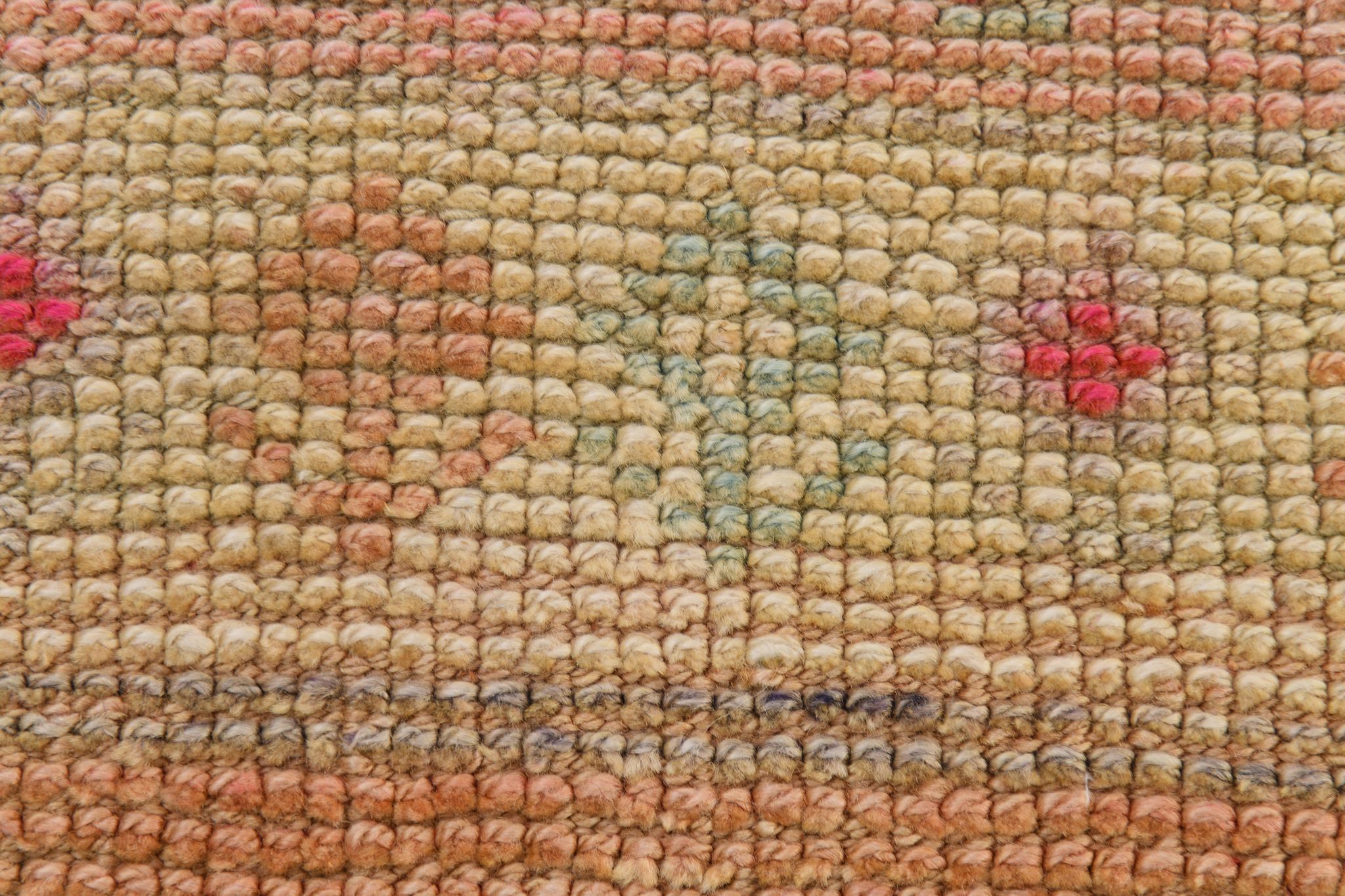 Oushak runner rug 77x386cm