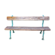 Banc de jardin en fonte bois vert