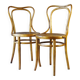 Two Kohn bistro chairs no. 55, circa 1910, not Thonet.
