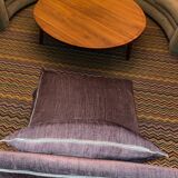 Fauteuil aubergine