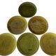 Gien earthenware Loire castle plates
