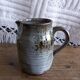 Jug milk jug signed Atch for Chantal and Thierry Robert
