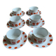 Tasses vintage en porcelaine allemande