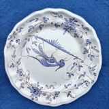 Moustiers Sainte Marie pottery plate 🌸