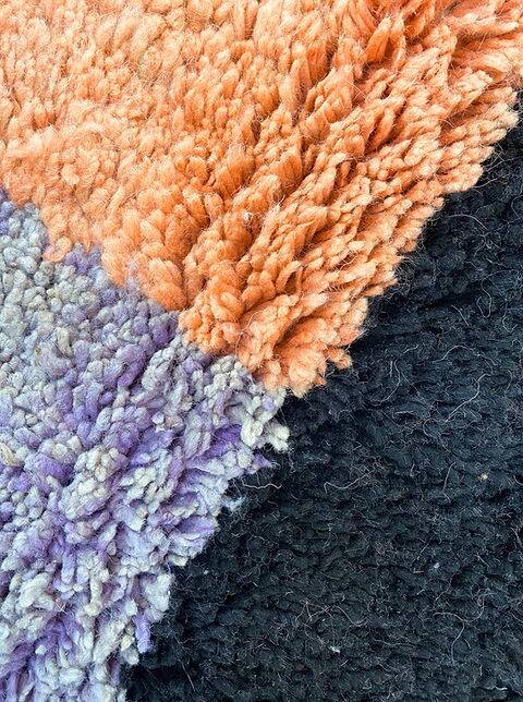 Traditional handmade azilal rug size 250 X 150 cm