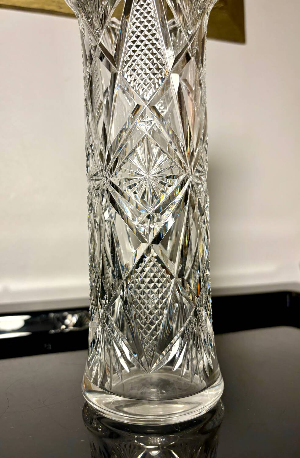 Baccarat Vase Lagny model rare