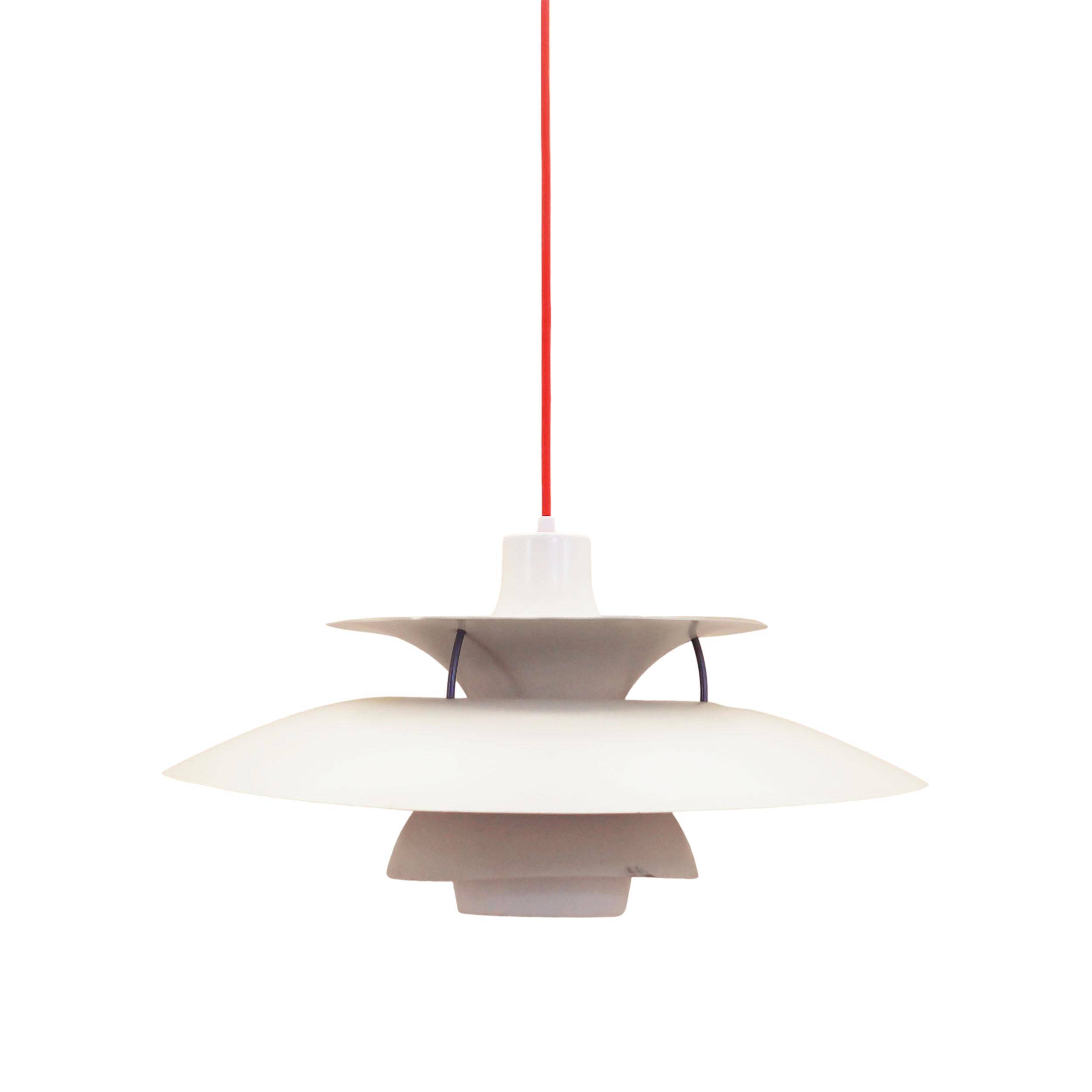 Pendant lamp PH5, Danish design, 1970s, manufacturer: Louis Poulsen