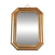 Miroir en bois doré octogonal