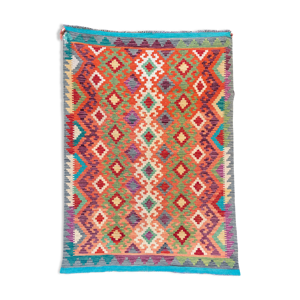 tapis kilim afghan multicolore